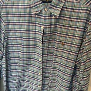 Ralph Lauren Men's Multicolor Plaid Button-Down Shirt